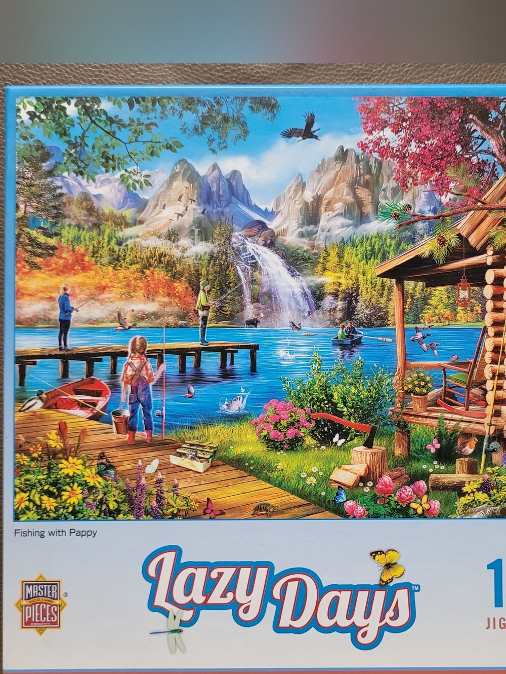 Master Pieces Lazy Days 1000 Piece Puzzle